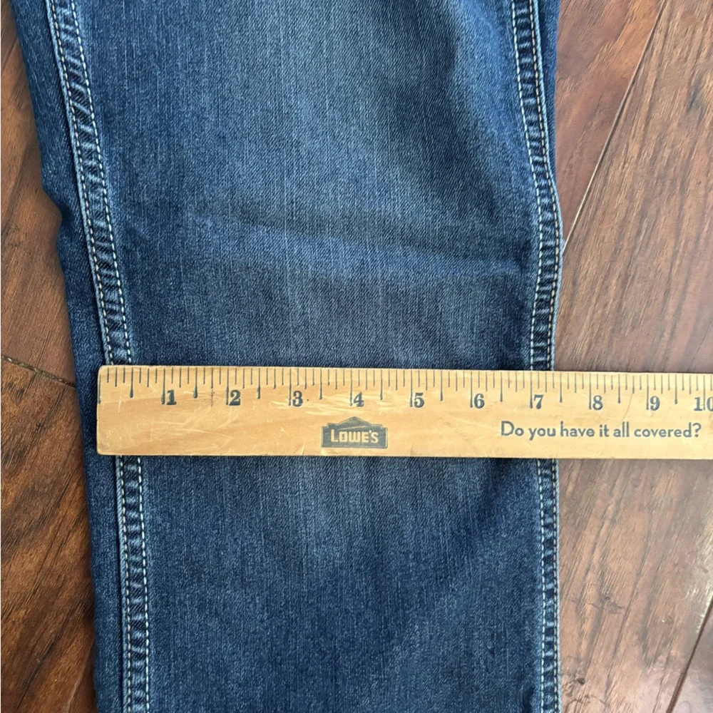 Ariat Rebar Mid Rise Durastretch Nightride Riveter Straight Jean L (fit like R) - Picture 14 of 14